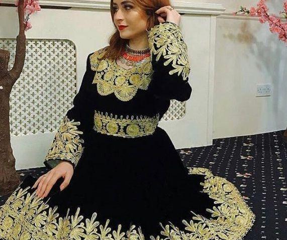 عکس لباس مجلسی دخترانه افغانستان