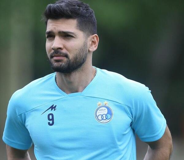 عکس مهدی مهدی پور و همسرش