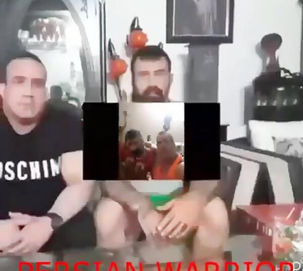 عکس وحید مرادی و مهران قربانی