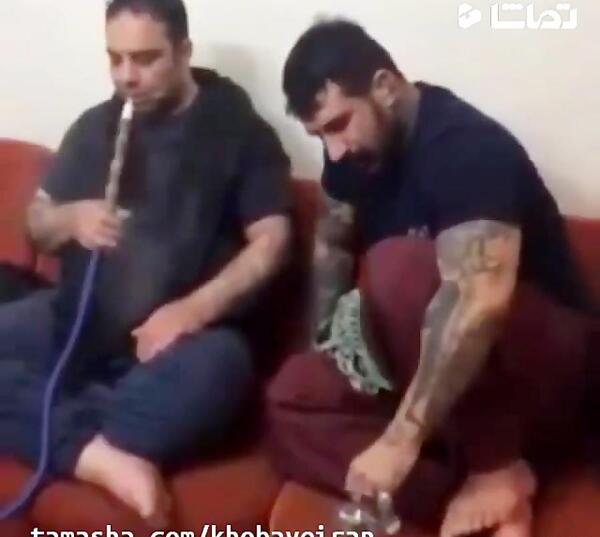 عکس وحید مرادی و مهران قربانی