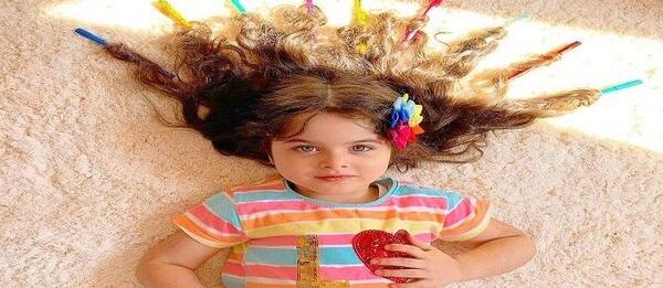 عکس دختر کوچک زیبا برای پروفایل