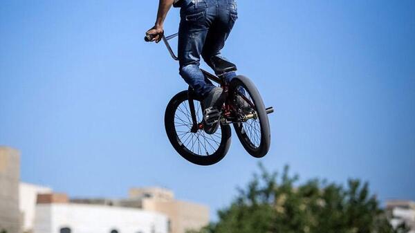 عکس دوچرخه حرفه ای bmx