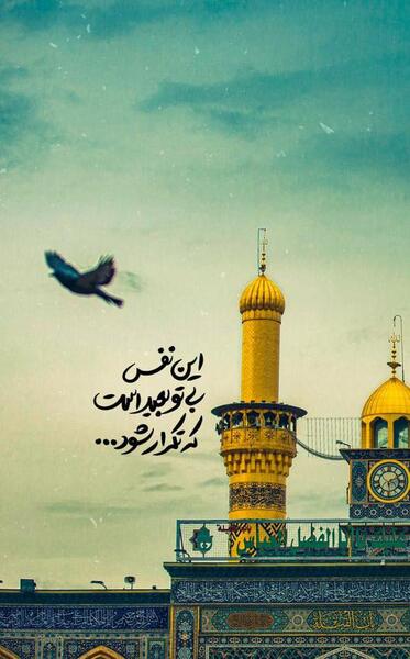 عکس حرم امام حسین بک گراند