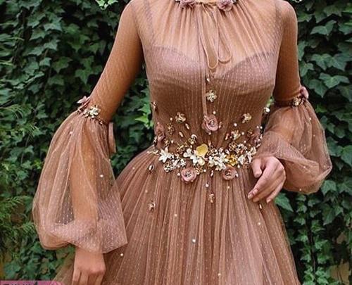 عکس پیراهن طبقه ای