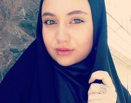 عکس دختر طبیعی نیمرخ