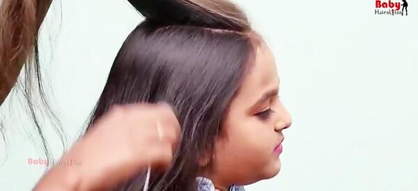 عکس شینیون مو بچه