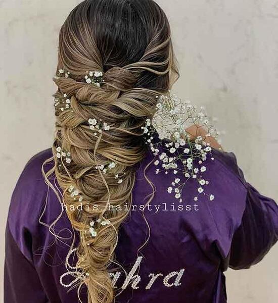 عکس شینیون مو بچه