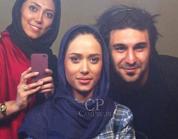 عکس پریناز ایزدیار و حمید گودرزی