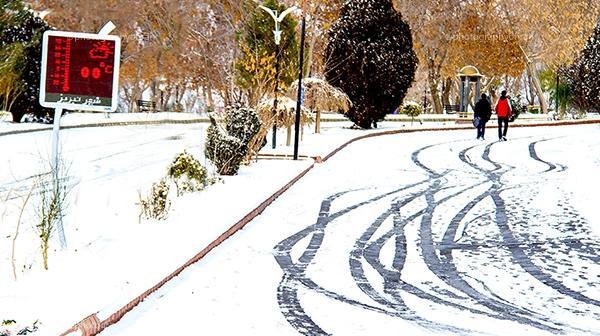 عکس زمستان تبریز