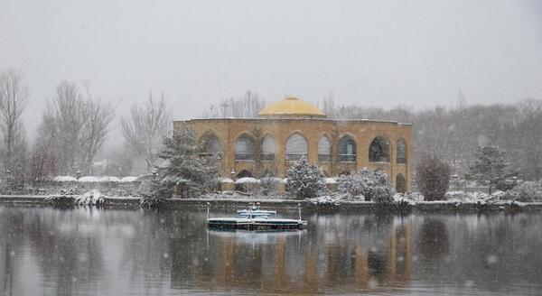 عکس زمستان تبریز