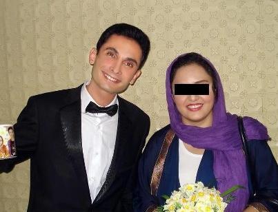 عکس امیرحسین رستمی و همسرش و پسرش