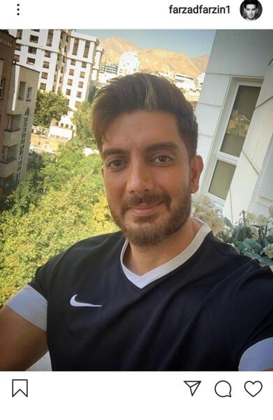 عکس خنده دار فرزاد فرزین