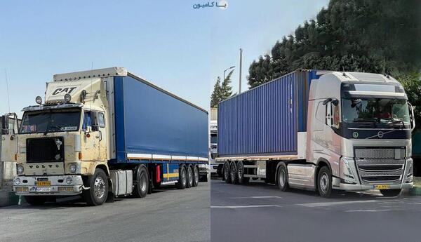 عکس ولوو قدیمی