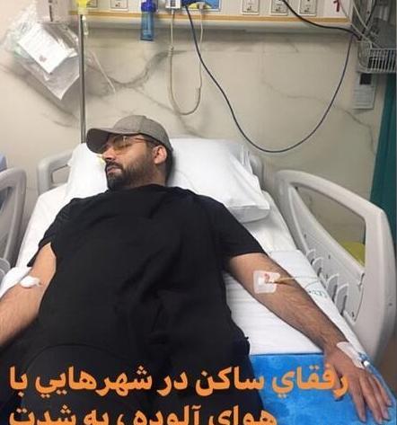 عکس آنفولانزا احسان علیخانی