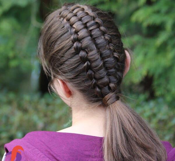عکس شینیون مو جلو کوتاه