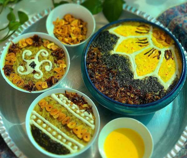 عکس آش رشته برای افطار