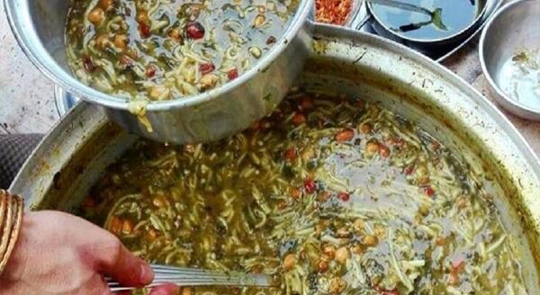 عکس آش رشته برای افطار