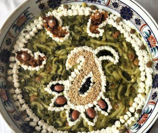 عکس آش رشته برای افطار