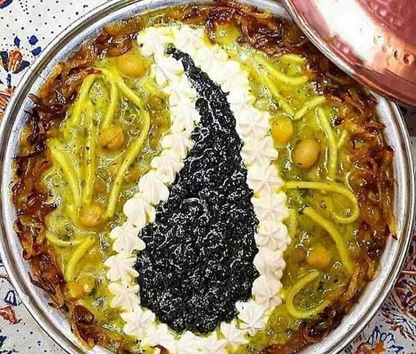 عکس آش رشته برای افطار