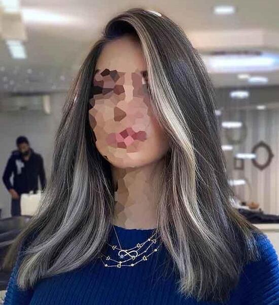 عکس مدل مو فیس فریم