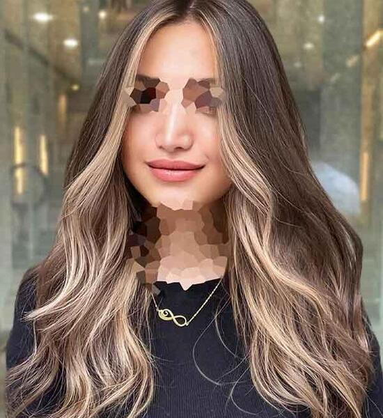 عکس مدل مو فیس فریم