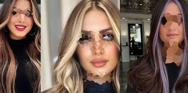 عکس مدل مو فیس فریم