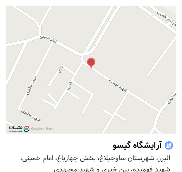 عکس آرایشگاه گیسو