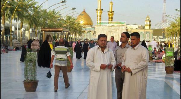 عکس یادگاری بین الحرمین