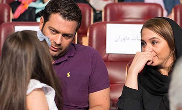 عکس پژمان بازغی و دخترش نفس