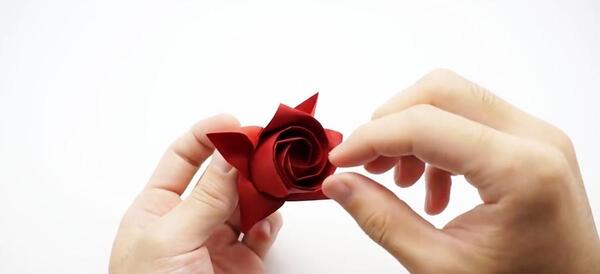 عکس اوریگامی گل لوتوس