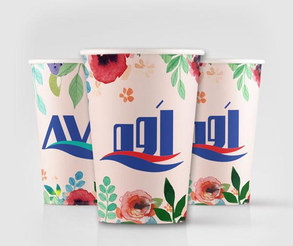 چاپ عکس روی ظروف یکبار مصرف