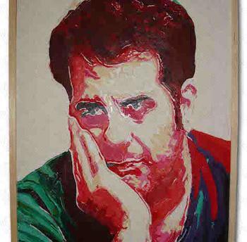 عکس چهره نقاشی شده
