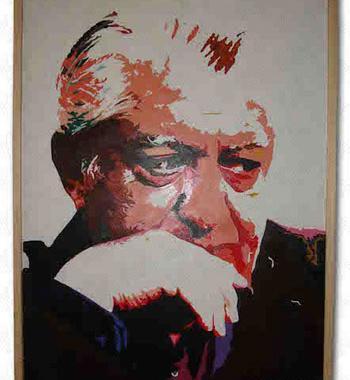 عکس چهره نقاشی شده
