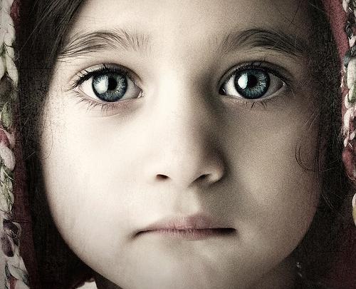 عکس چهره نقاشی شده