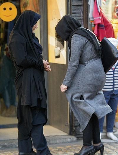 عکس زن گشت ارشاد