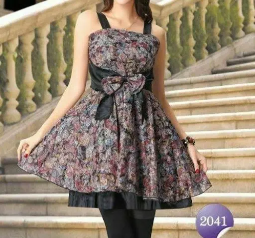 عکس مدل سارافون عروسکی بلند