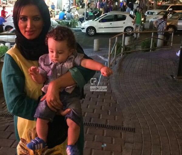 عکس طناز طباطبایی و دوست پسرش
