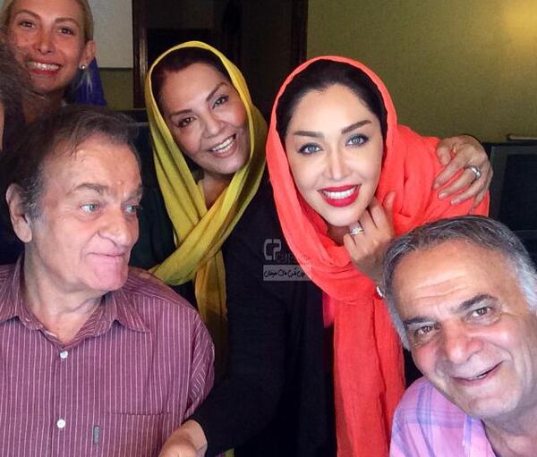 عکس طناز طباطبایی و دوست پسرش
