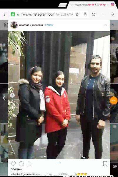 عکس پروفایل اینستاگرام رهام هادیان