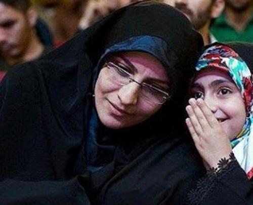 عکس پروفایل همسر بهمنی