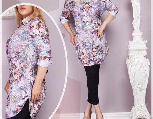 عکس شومیز گلدار زنانه