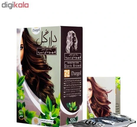 عکس رنگ مو گیاهی