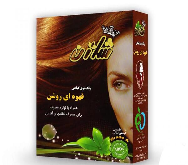 عکس رنگ مو گیاهی