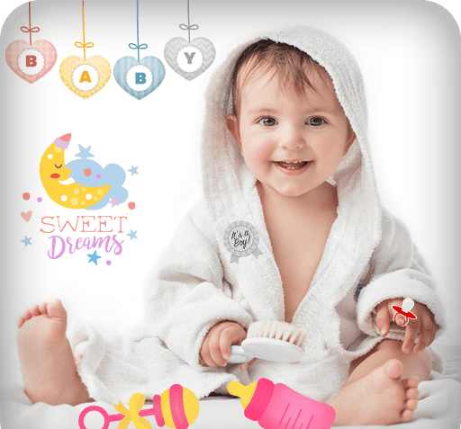 برنامه قاب عکس ماهگرد نوزاد