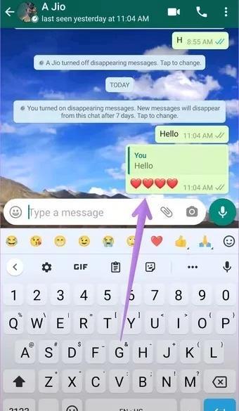 عکس ساعت روی پروفایل واتساپ