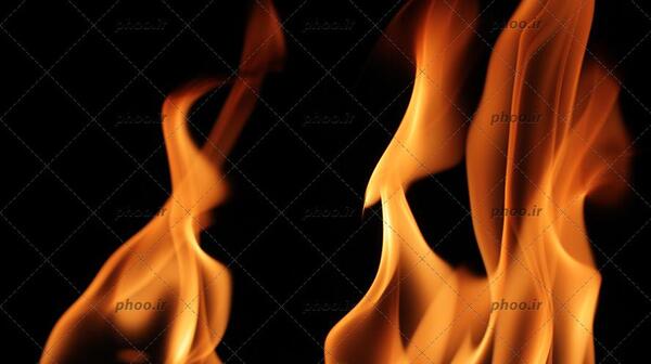 عکس زمین آتش