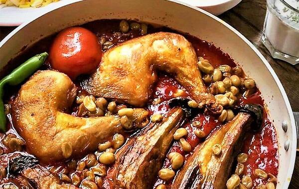 عکس آبگوشت همدان