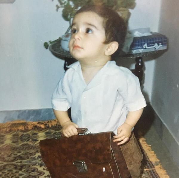 عکس حسین مهری وهمسرش