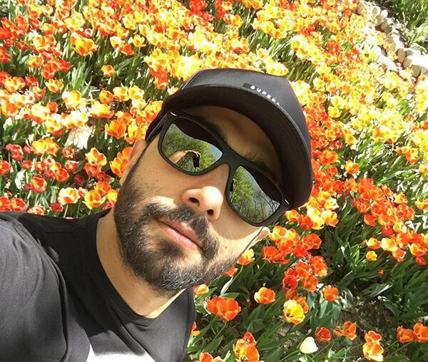 عکس حسین مهری وهمسرش