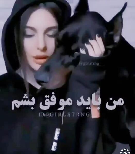 عکس نوشته من باید موفق بشم